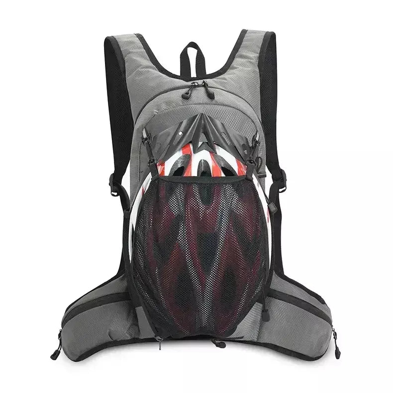 Caminhadas mochila impermeável poliéster resistente ao desgaste das mulheres dos homens trekking mochila em camadas saco de armazenamento esporte para exercício fitness
