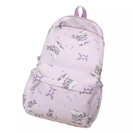 Mochila viagem para mulheres meninas mochila capacidade mochila escolar mochila adorável com estampa urso