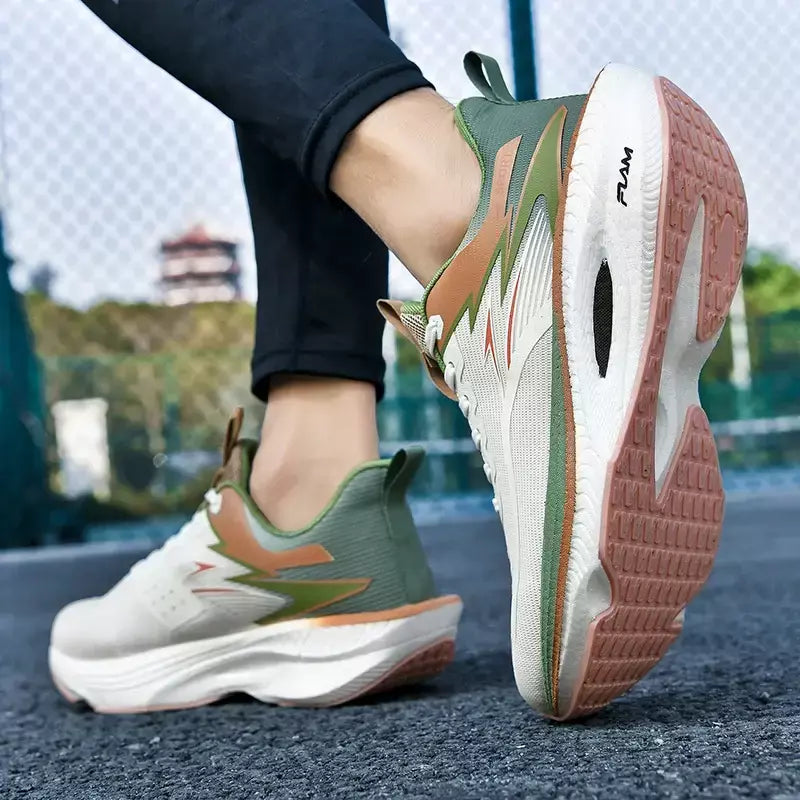 Sapatos esportivos de alta qualidade para homens plataforma casual tênis de corrida treinador respirável caminhada sapatos de basquete feminino confortável