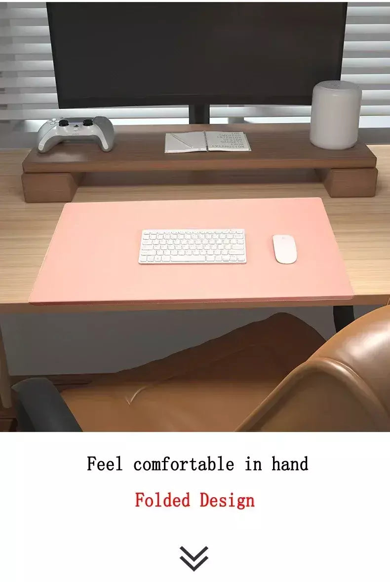 Dobrável grande mouse pad cotovelo guarda pulso mousepad tapete de mesa de escritório portátil computador mesa tapete de mesa de jogos