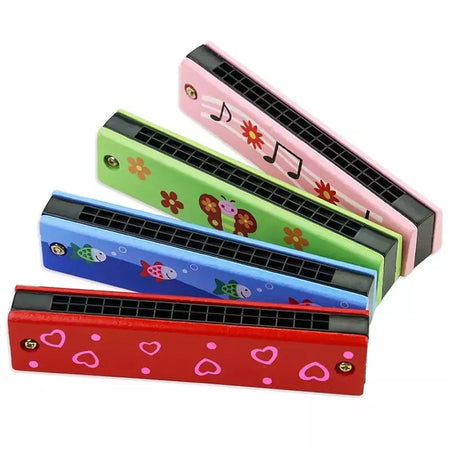 Harmônica De Madeira Para Crianças, Brinquedos De Instrumentos Musicais, Ajudas De Ensino De Música, Quebra-cabeça, Educação Infantil, Iniciantes Do Jardim De Infância, TMZ