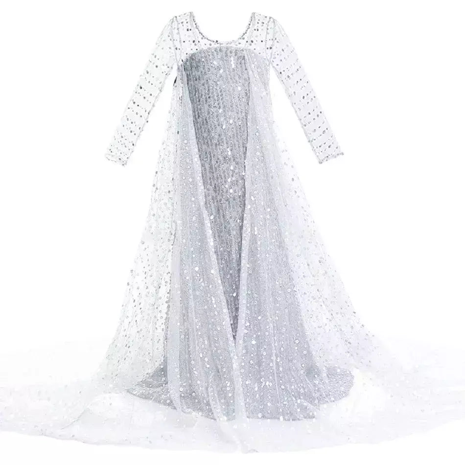 Crianças elsa ariel traje meninas quarta-feira dança disfarce crianças rapunzel vestido elegante barbi cosplay halloween fantasia 3-12t