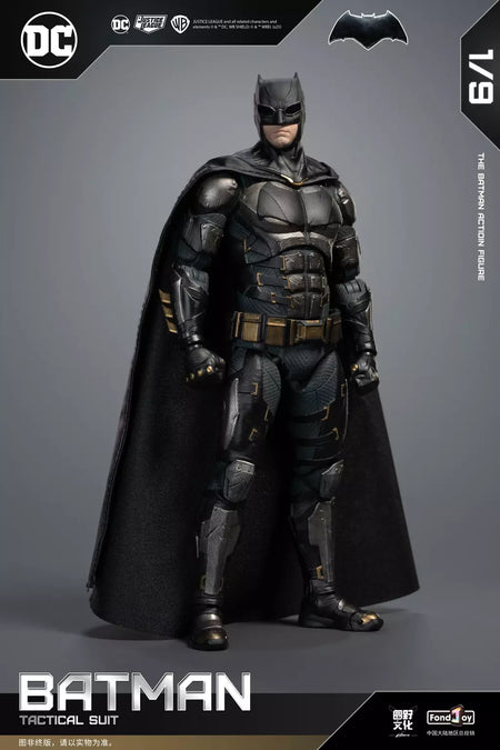Novo original fondjoy bruce wayne batman figura tático batuit batman liga da justiça figuras detetive quadrinhos 1/9 pvc brinquedo do miúdo