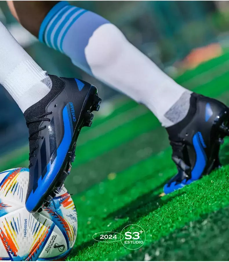 Tênis de treinamento interno profissional para homens, sapatos de futebol originais, botas de campo, ao ar livre, grampos sociais, rápidos