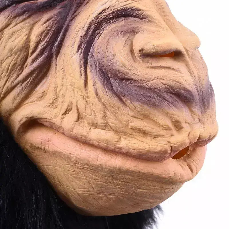 Novo macaco gorila máscaras de halloween adulto rosto cheio máscara engraçada látex festa de halloween cosplay traje masquerade máscaras realistas