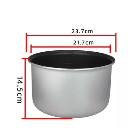 Panela elétrica universal para arroz, tigela para midea 2l 3l 4l 5l, panela antiaderente, forro em favo de mel, spray único, 1 peça