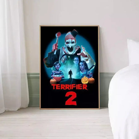 Halloween terror terror filme anime cartazes pegajosos whitepaper imprime cartazes arte kawaii decoração do quarto