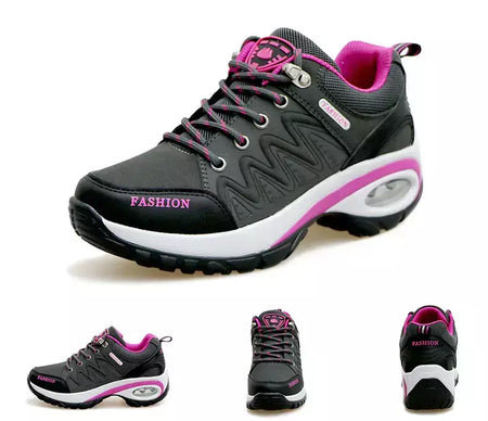 Mulheres sapatos esportivos plataforma tênis moda caminhadas ao ar livre antiderrapante sapatos casuais baixo superior tênis de corrida calçados femininos