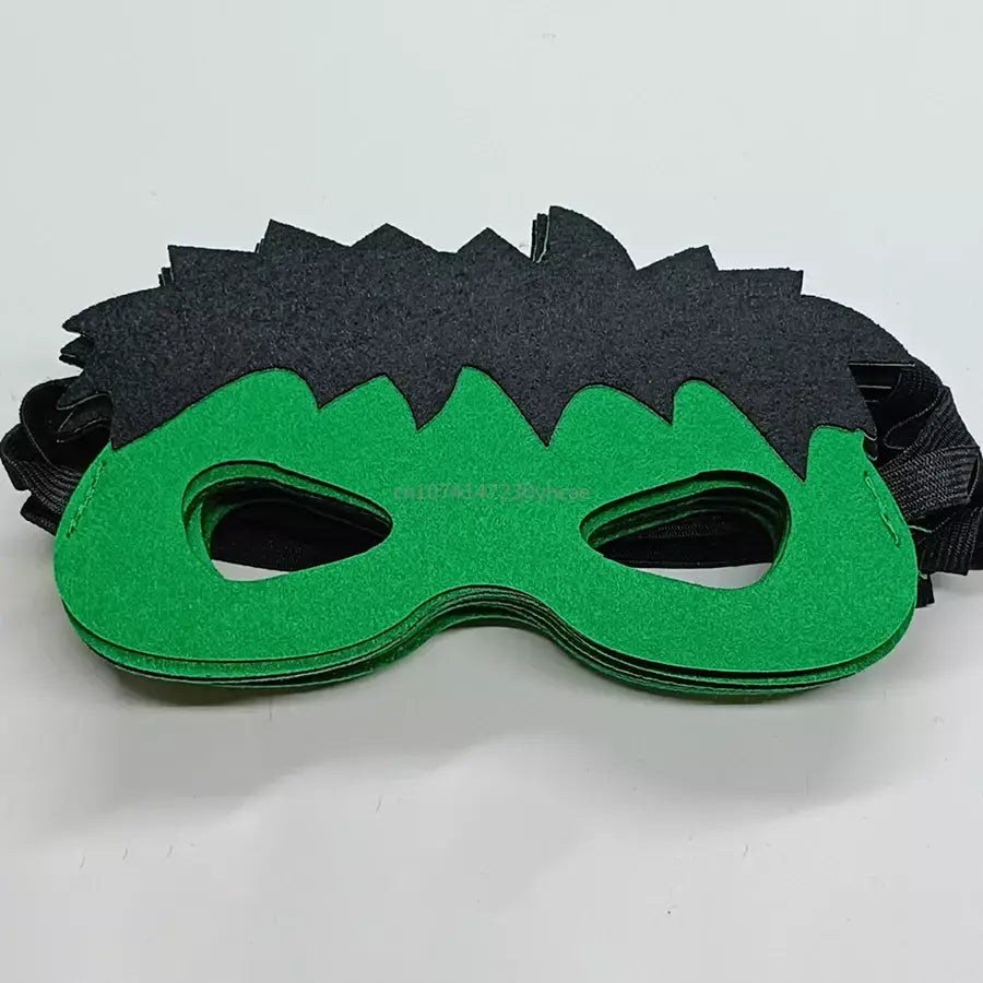 10 pçs/set disney mavel homem-aranha super herói máscaras de halloween congelado cosplay máscara presentes de natal festa de aniversário traje para criança