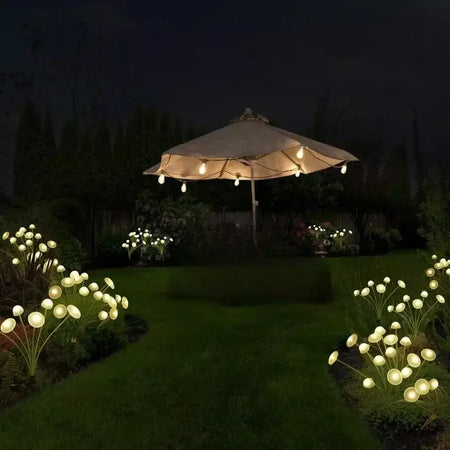 Luzes solares ao ar livre led solar cogumelo gramado luzes à prova dwaterproof água festa quintal pátio caminho lâmpada medusa para decoração de jardim