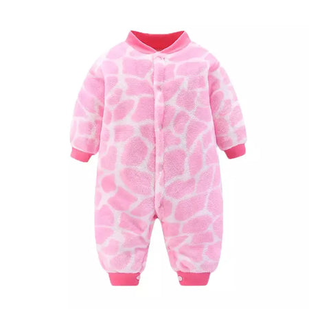 Bebê recém-nascido primavera inverno roupas jaqueta infantil para meninas macacão para meninos flanela macia bebe macacão roupas de bebê 0-18 meses