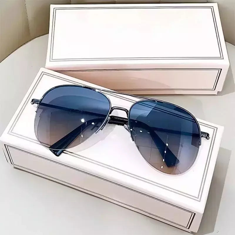 Clássico Aviação Óculos de sol para homens Piloto Óculos de sol Masculino Óculos de pesca ao ar livre Óculos de viagem Brand Designer UV400