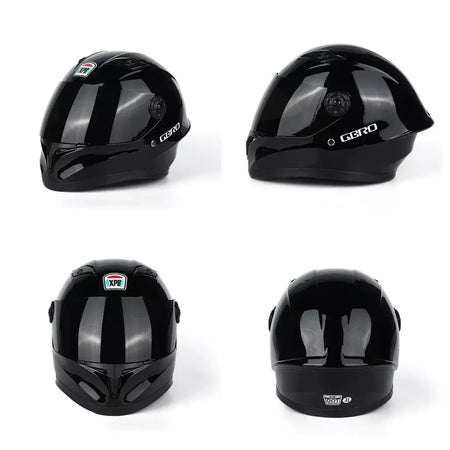 Novo bonito crianças capacete de segurança criança rosto cheio para 4 temporada esportes ao ar livre equitação cabeça ajustável bicicleta motocicleta crianças capacete