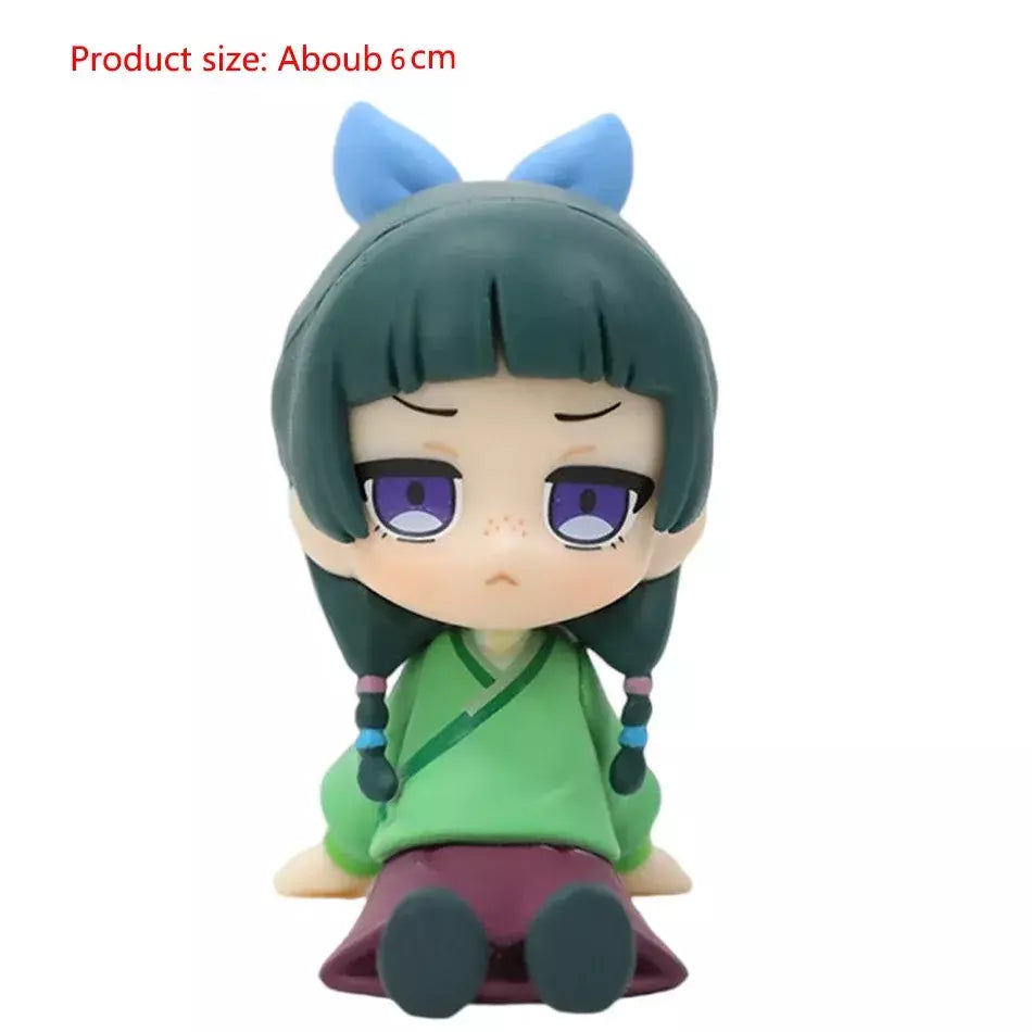 The Apothecary Diaries Maomao Vários Acessórios Anime Girl Figura Modelo Estátua Coleção Decoração de Mesa Brinquedos Ornamento