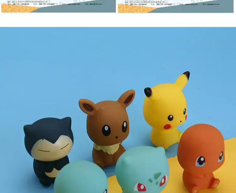 Pokemon pikachu figuras banheiro banho chuveiro do bebê crianças jogar brinquedos de banho de água para crianças aspersão chuveiro natação brinquedos de água