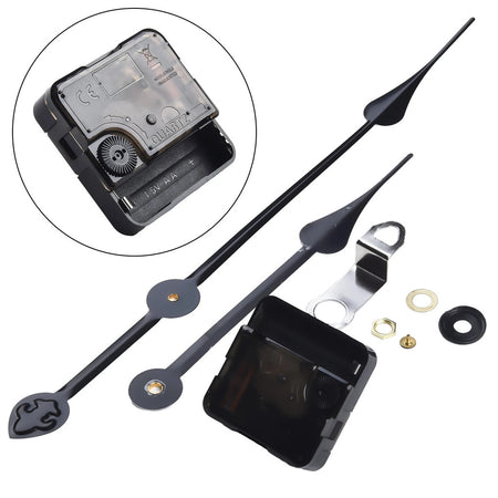 Mecanismo de relógio de parede, peças do mecanismo de movimento de parede, estilo simples, movimento para reparo, relógio diy, substituição de quartzo