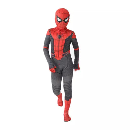 Novo filme de super-heróis cosplay spiderman traje de halloween bodysuit traje para aldult unissex tamanhos 100-190