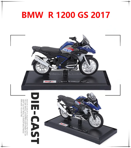 Maisto 1:18 bmw 1250gs r ninet scrambler tanque de combustível liga modelo da motocicleta genuíno estático diecast modelo colecionável presente brinquedo
