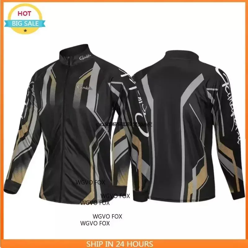 Manga longa roupa de pesca masculina camisas esportivas ao ar livre roupas anti uv respirável ciclismo caça caminhadas roupas