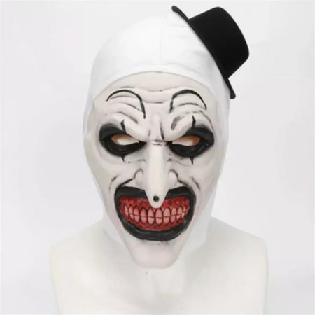 EYFL-Halloween Máscara Terrível Máscara de Palhaço Assassino Assustador Joker Traje Halloween Horror Máscara Assustadora para Adultos Homens Mulheres