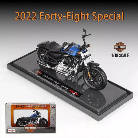 Maisto 1:18 Harley-Davidson 2018 Quarenta e Oito Especial Auseraliou Ver Modelo de carro de motocicleta em liga Vários estilos para escolher