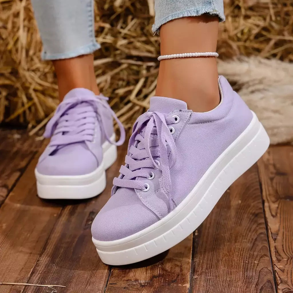 Mulheres tênis 2025 nova moda sapatos casuais femme verão designer tênis feminino rendas até plataforma tênis esporte sapatos femininos