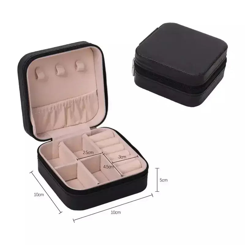Atualizar caixa de armazenamento de jóias de veludo colar empilhável bandeja de exibição pulseira brinco organizadores diy artesanato gaveta caixa cinza