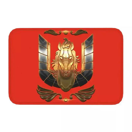 Personalizado cavaleiros do zodíaco saint seiya pegasus fantasia capacho tapete antiderrapante banheiro cozinha garagem tapete 40*60cm