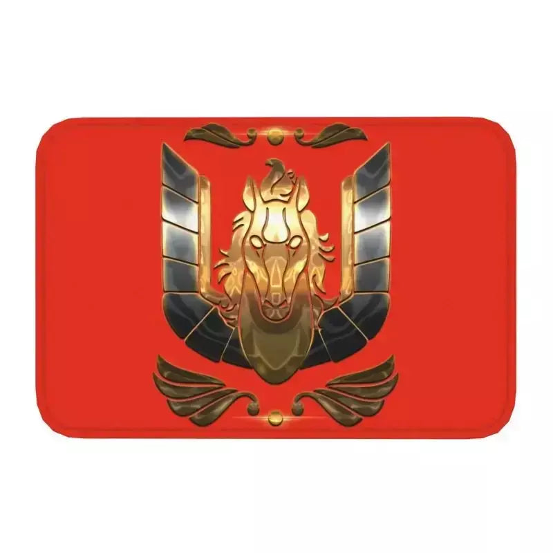 Personalizado cavaleiros do zodíaco saint seiya pegasus fantasia capacho tapete antiderrapante banheiro cozinha garagem tapete 40*60cm