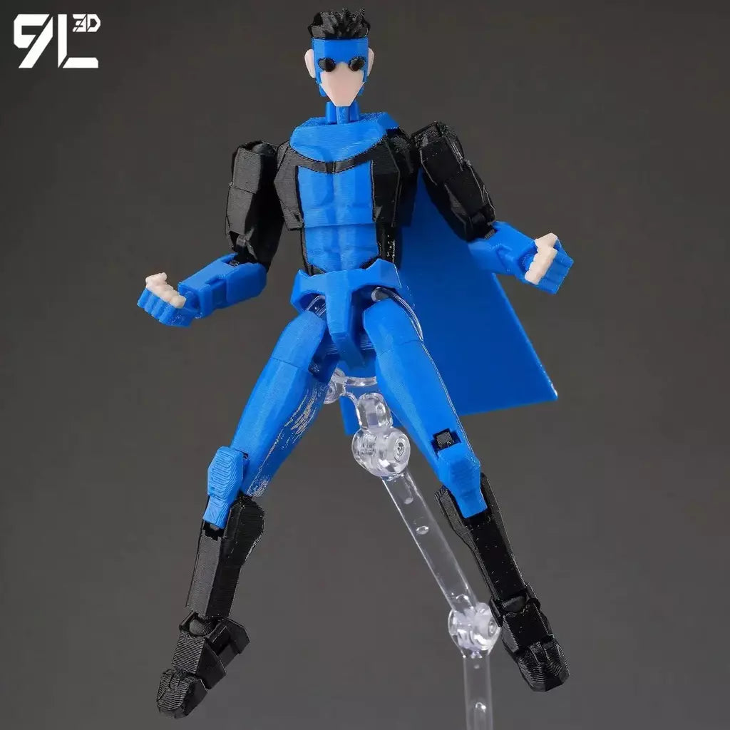 9l3d impresso invincible menino lucky13 manequim13 conquistar lex allen super-heróis anime brinquedos figuras de ação manequim modelo ornamentos