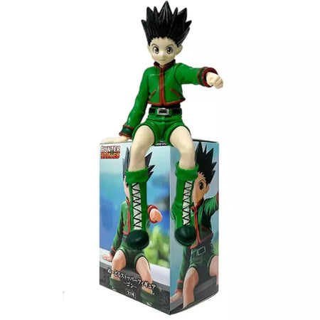 14cm caçador × caçador anime figura troupe fantasma hisoka figura de ação macarrão rolha decoração do quarto macarrão rolha pvc modelo brinquedos