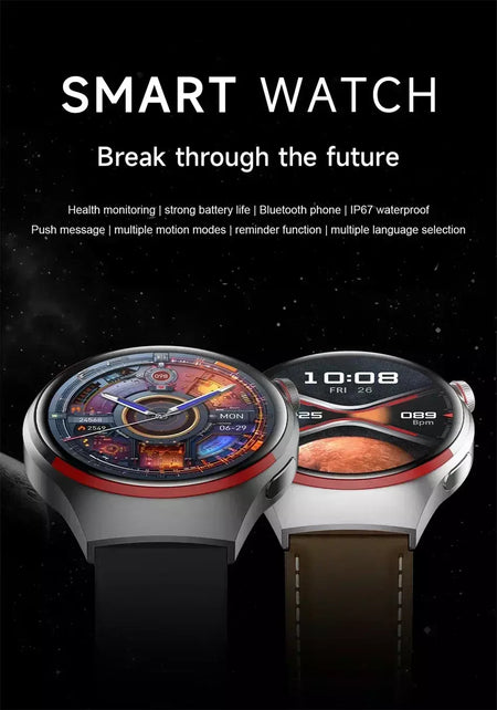 Xiaomi relógio 4 pro relógio inteligente para pro amoled tela hd bluetooth chamada gps nfc freqüência cardíaca esportes smartwatch homem 2024 novo