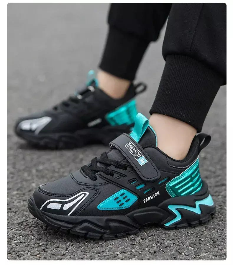 Crianças tênis para meninas meninos respirável esportes tênis de corrida crianças plana casual ao ar livre estudante escola tênis Size28-40