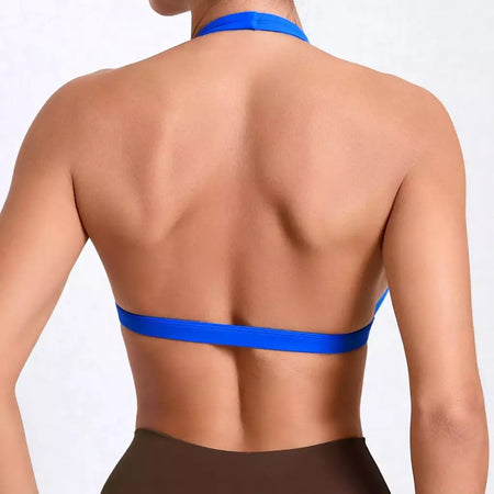 Esportes Push Up Bra para Mulheres, Top Esportivo, Roupas Fitness, Roupas de Yoga, Branco, Preto, Azul, Café, XS, 2022