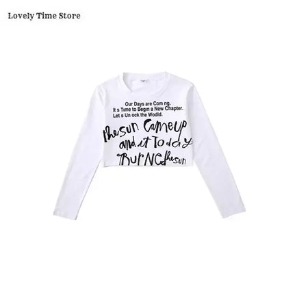 Meninas hip hop letras colheita topo graffiti joggers calças crianças k-pop roupas de dança de rua conjunto crianças menina grupo streetwear traje