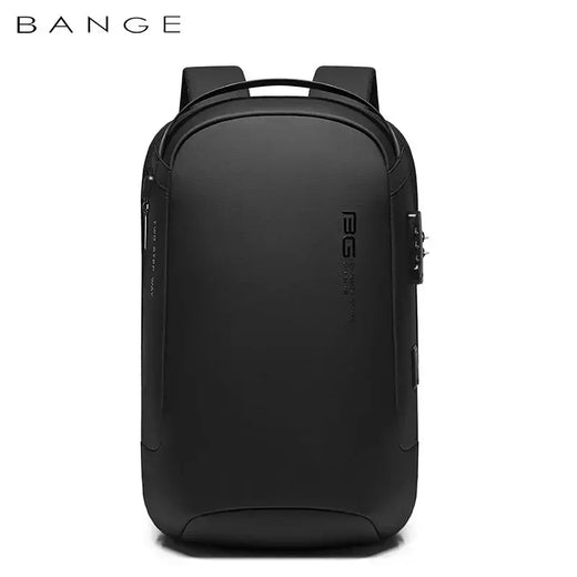 BANGE-Mochila de Viagem Impermeável Multifuncional, Sacos Escolares Masculinos Anti-Ladrão, Mochilas Laptop, Moda, 15.6";;VERDADEIRO;;"BA 7225 Black