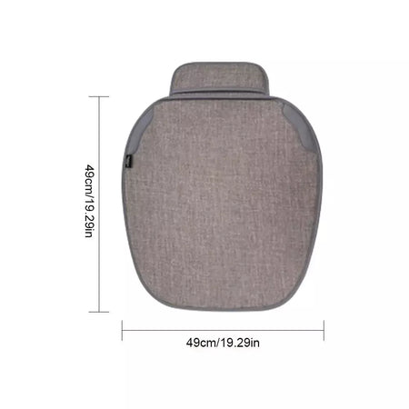 Capa de assento de linho do carro universal assento dianteiro respirável anti risco protetor capas de almofada para acessórios interiores do carro 2024