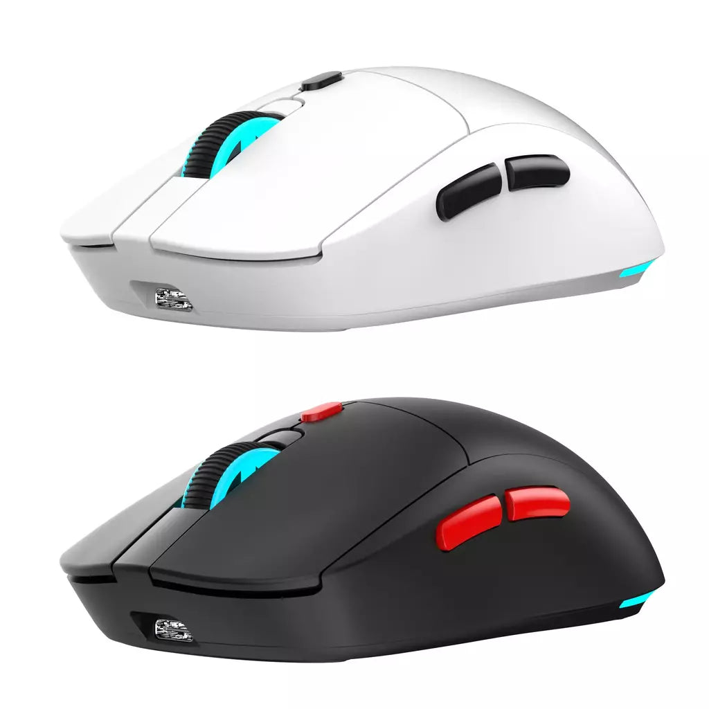 Mouse sem fio recarregável 2.4G USB ajustável 3600dpi 7 cores RGB ratos confortáveis para escritório doméstico laptop computador gamer