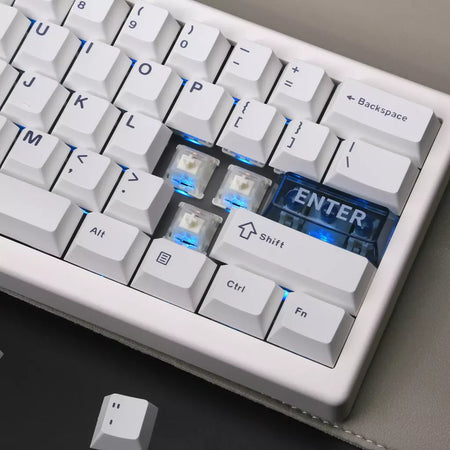 Teclado mecânico qk61, estrutura de junta retroiluminada rgb, 3 modos, 2.4g, bluetooth, sem fio, troca quente, teclado para via/qmk