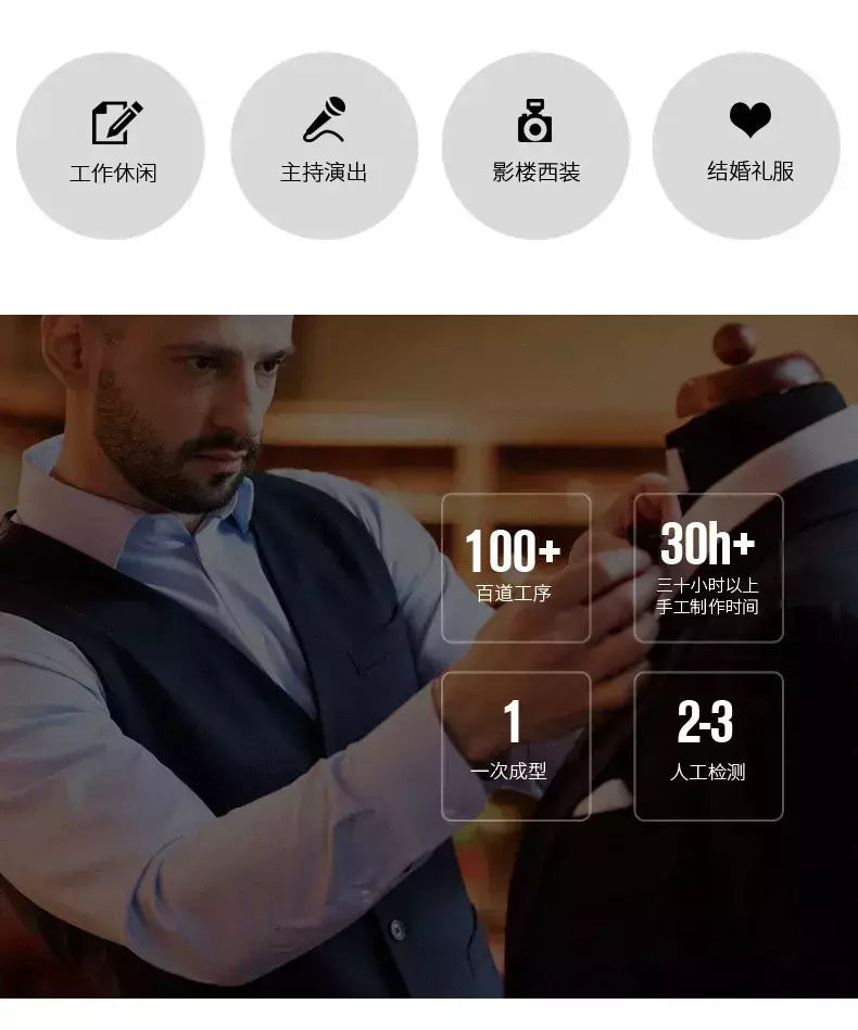 Ternos formais masculinos completos, conjuntos elegantes de blazers, roupas de casamento, calças, jaquetas, fantasias de luxo, negócios de casamento, 2 peças