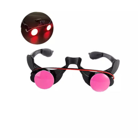 Fantasia assustadora de Halloween Grim Reaper para meninos fantasia infantil com olhos vermelhos brilhantes com luvas máscara