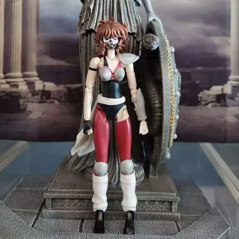 GoodTony/GT Saint Seiya Mito Pano EX Athena Pandora Águia Marin Ophiuchus Shaina Prata Cavaleiros do Zodíaco Figura de ação