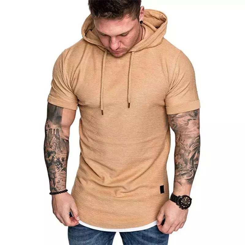 MRMT-moletons de manga curta para homens, moletom masculino com capuz casual, moletons monocromáticos, novidade nova, 2022, 2024
