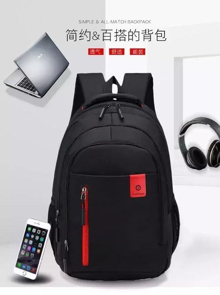 Mochila Oxford Business impermeável para homens e mulheres, bolsa para computador, mochila de viagem casual, mochila escolar luminosa, nova