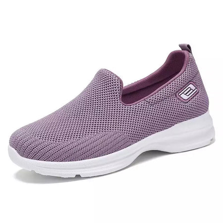 Sapatos confortáveis para mulheres, sapatilhas de balé, sapatilhas para meias, tênis casual, sapatos femininos, primavera