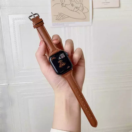 Pulseira de couro para Apple Watch, Banda, Pulseira, Ultra 9, 7, SE, 3, 4, 6, 8, 44mm, 40mm, 41mm, 42mm, 38 milímetros, 49 milímetros, 44 milímetros, 45 milímetros