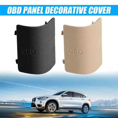 Interior do carro OBD Plug Tampa Guarnição Cap, Tampa do painel do pontapé, OBD2 Diagnóstico Plug Capa para BMW F25 X3 F26 X4 LHD, 51439190686, 51437243111