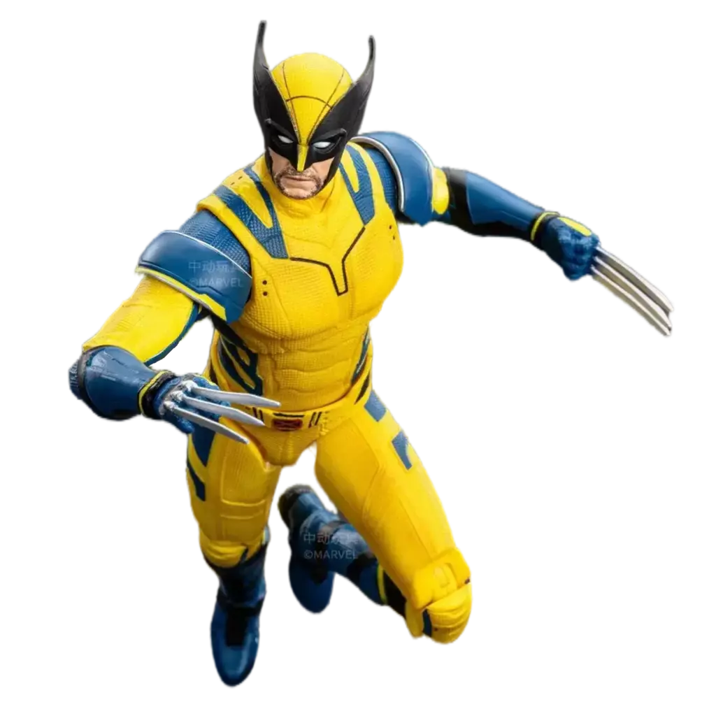ZD Toys Deadpool & Wolverine Figuras de ação Deadpool Caixa Wolverine Coleção Figuras de ação para adultos Brinquedo infantil