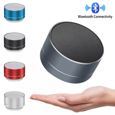 A10 alto-falante de metal bluetooth sem fio portátil áudio do carro deslumbrante crack luzes led subwoofer suporte cartão tf carregamento usb para pc