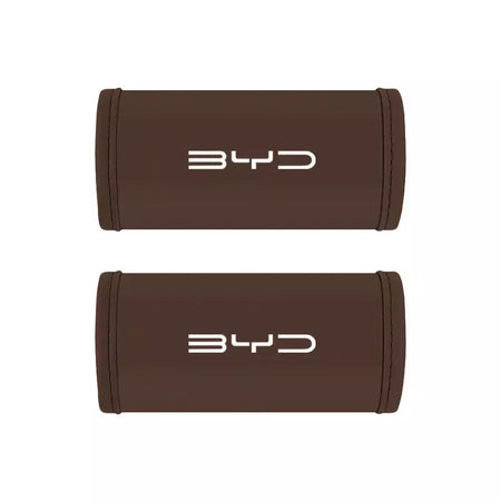 2 pçs carro anti deslizamento puxar luva interior do carro alça de couro protetor capa para byd tang s7 g3 m6 f3 atto 3 e6 qing yuan canção f3r